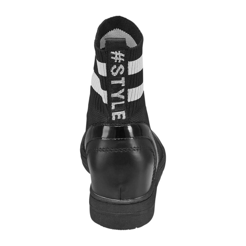 sock boots zwart