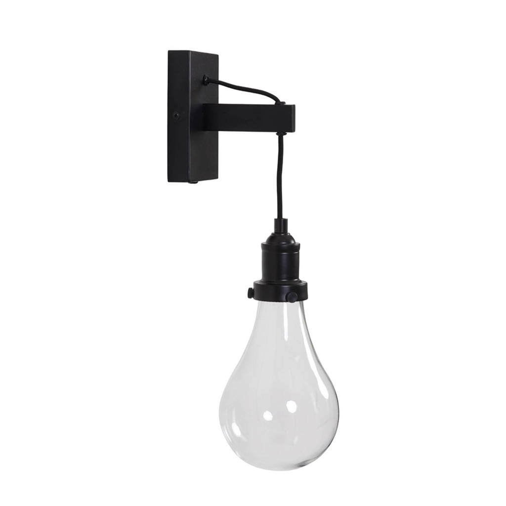 Light & Living wandlamp, Zwart