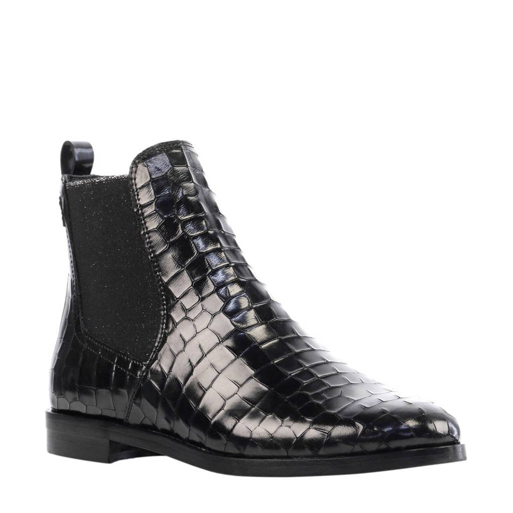 Leather Boots Maripe Chelsea Boots Schwarz Maripe Chelsea Maripé