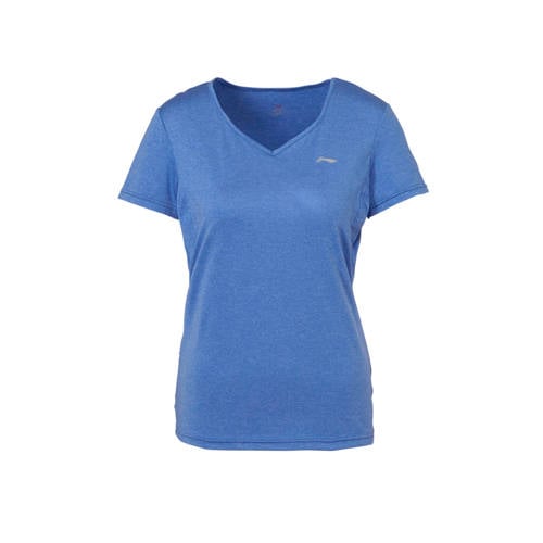 Lining Li Ning Sport T Shirt Blauw lining kopen in de aanbieding