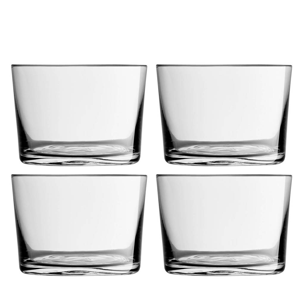 Libbey Cidra whiskyglas (Ø8,3 cm) (set van 4), Transparant