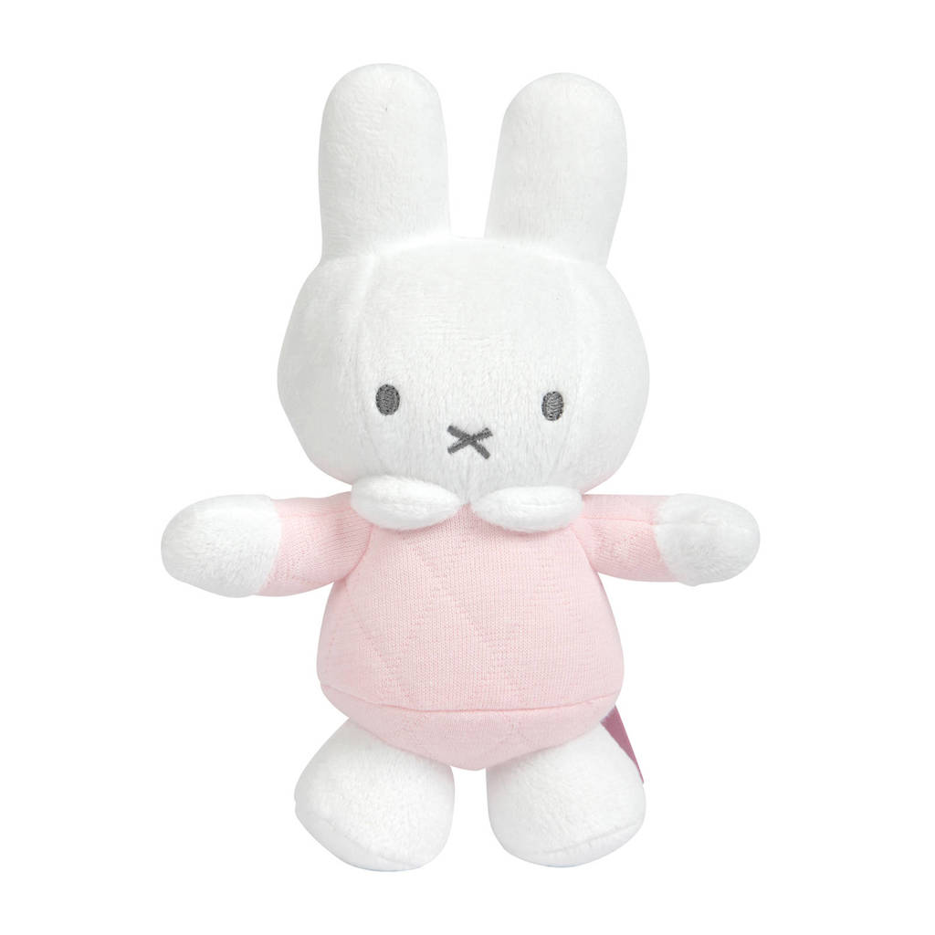 nijntje knuffelrammelaar roze safari, Roze