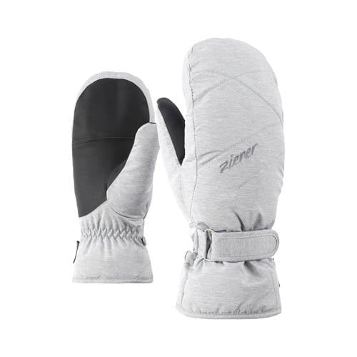 Ziener Skihandschoenen Kaddyla Lichtgrijs ziener kopen in de aanbieding