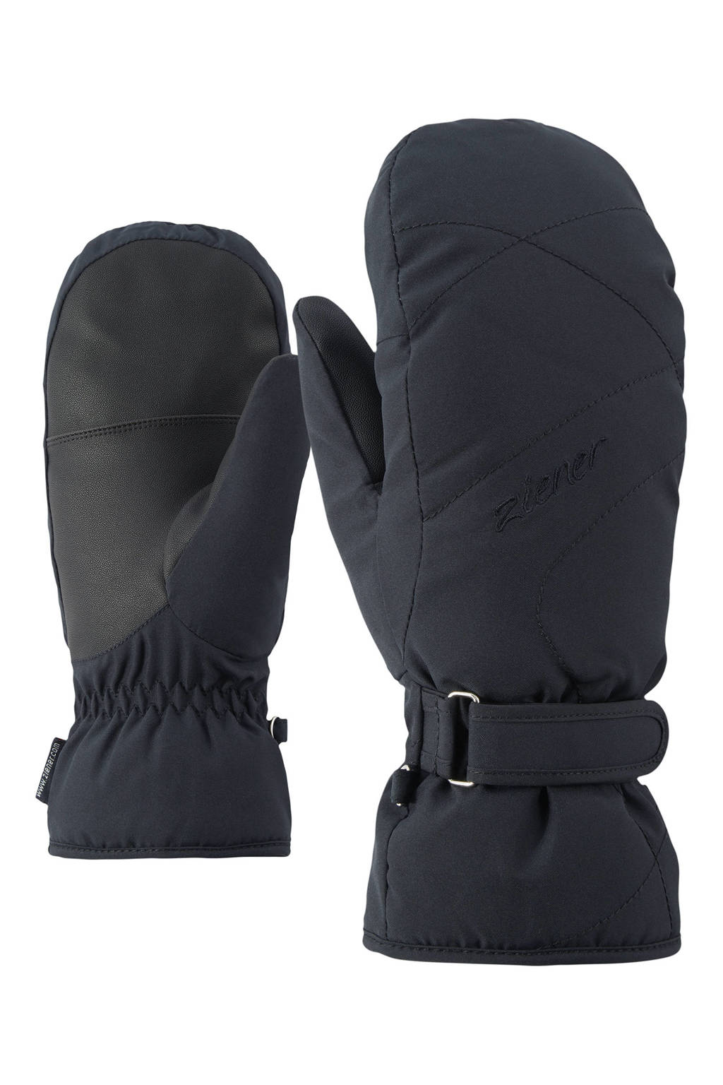 Ziener skihandschoenen KADDYLA zwart, Zwart