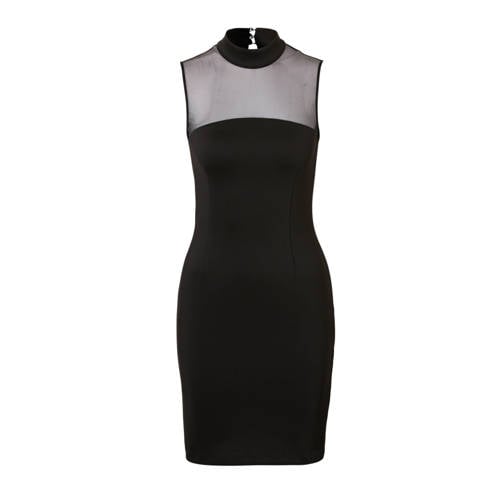 Guess Jurk Met Mesh Details guess kopen in de aanbieding Guess Jurk Met Mesh Details guess kopen in de aanbieding