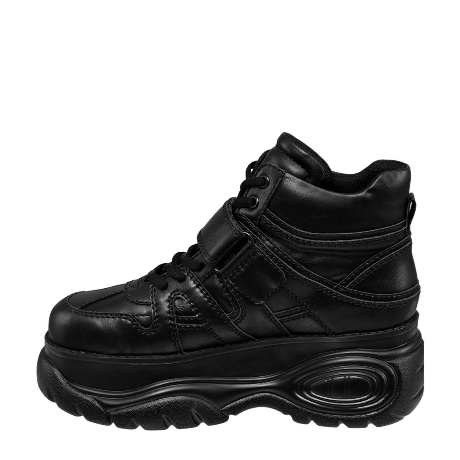 vanHaren Graceland sneakers met plateauzool zwart | wehkamp