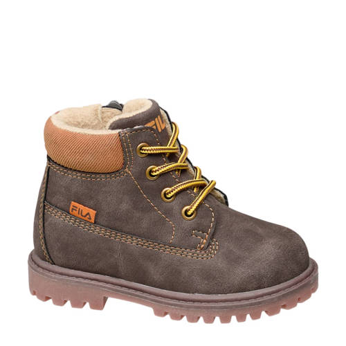 Fila Veterboots Donkerbruin fila kopen in de aanbieding
