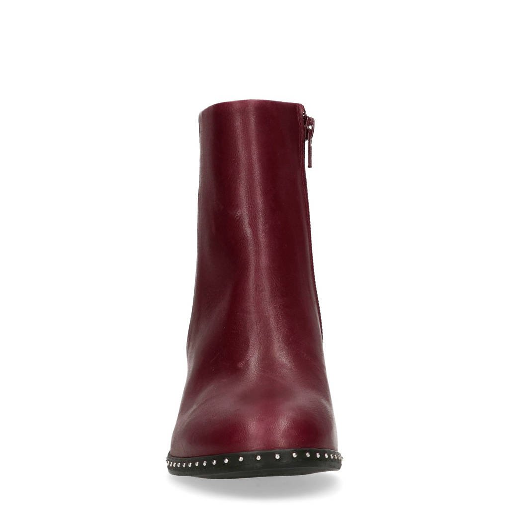 Met Bordeaux Manfield Studs Enkellaarzen Leren 7BTTwExqnI