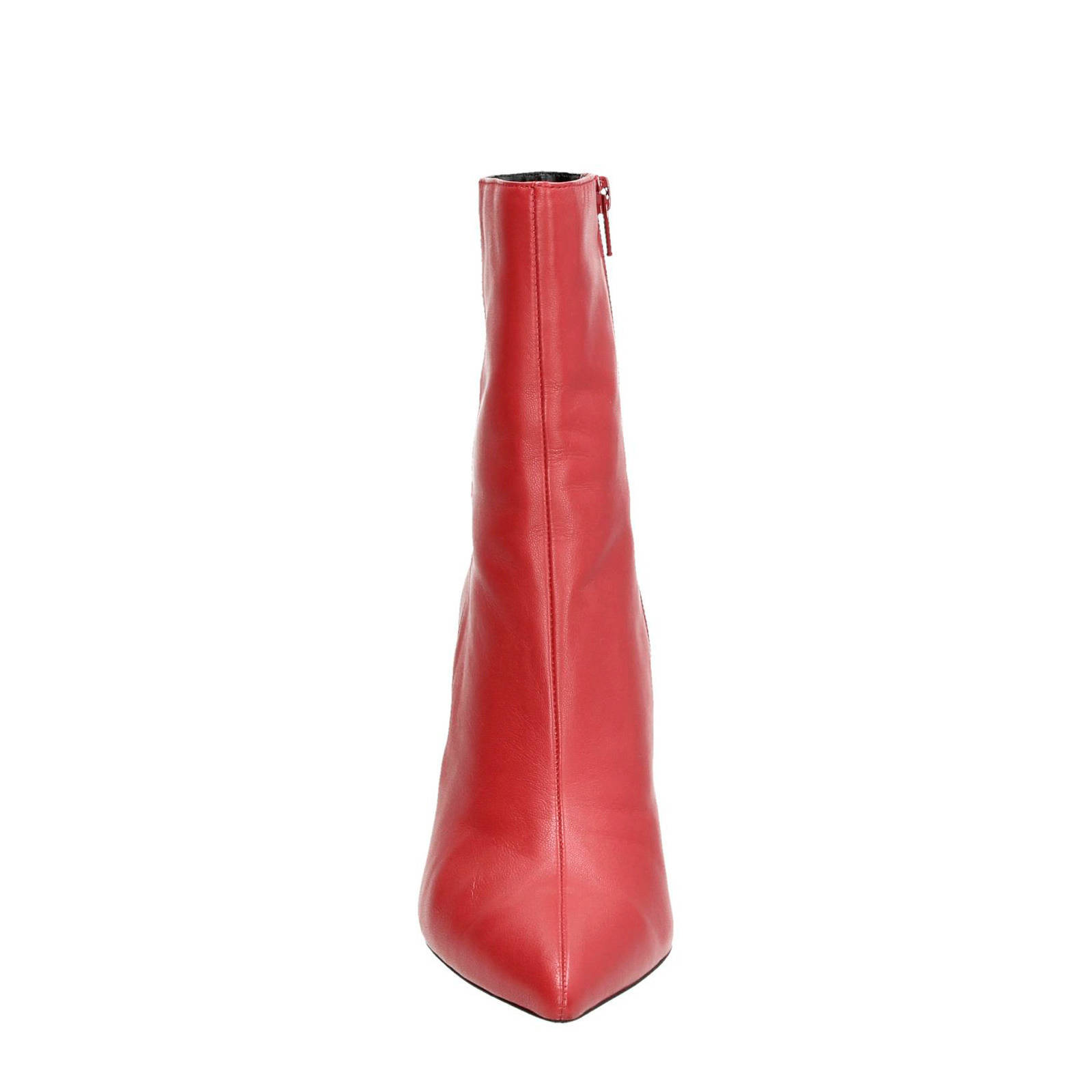 Nelson by Moderosa leren enkellaarzen rood Nelson by Moderosa leren enkellaarzen rood