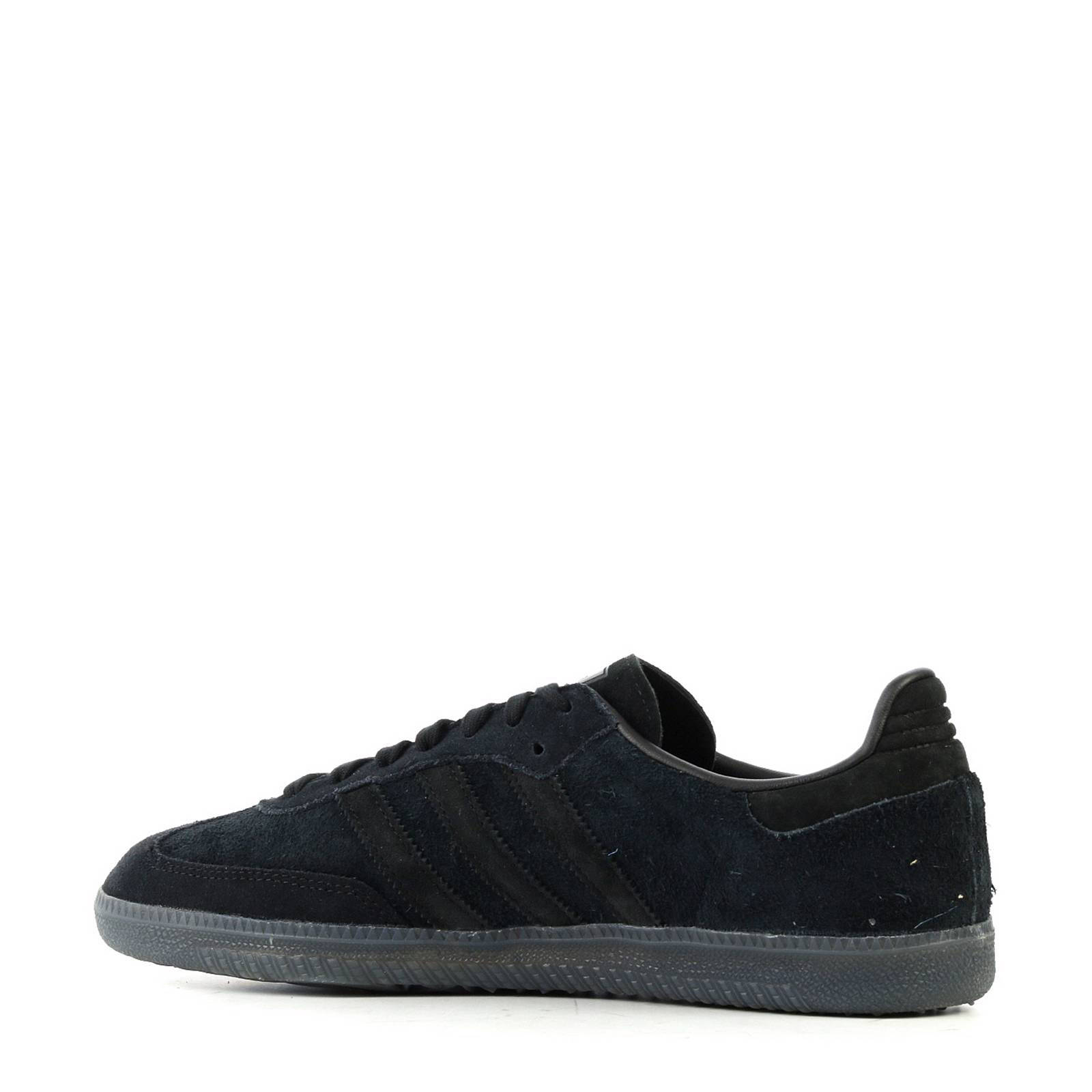 adidas samba black suede