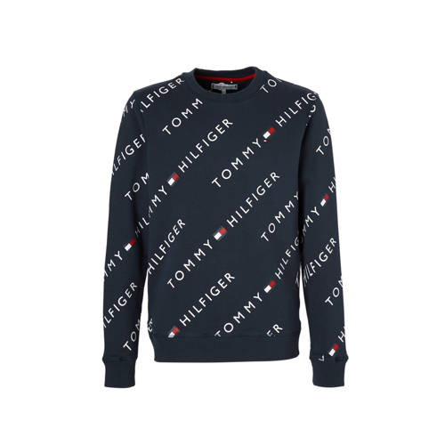 Tommy Hilfiger Sweater Met Logo tommy hilfiger kopen in de aanbieding Tommy Hilfiger Sweater Met Logo tommy hilfiger kopen in de aanbieding
