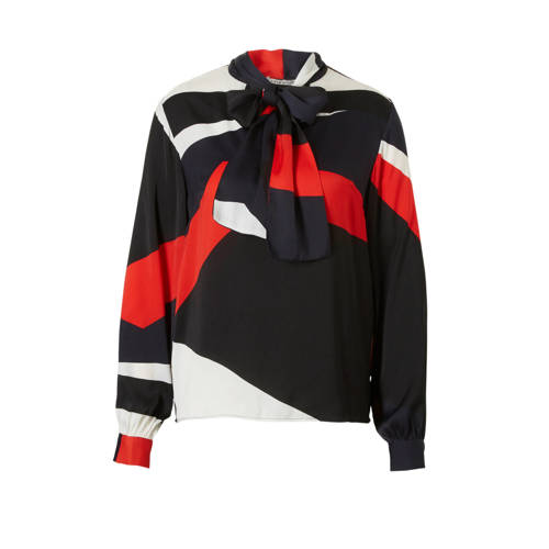 Fifth House Blouse Rose Met All Over Print fifth house kopen in de aanbieding