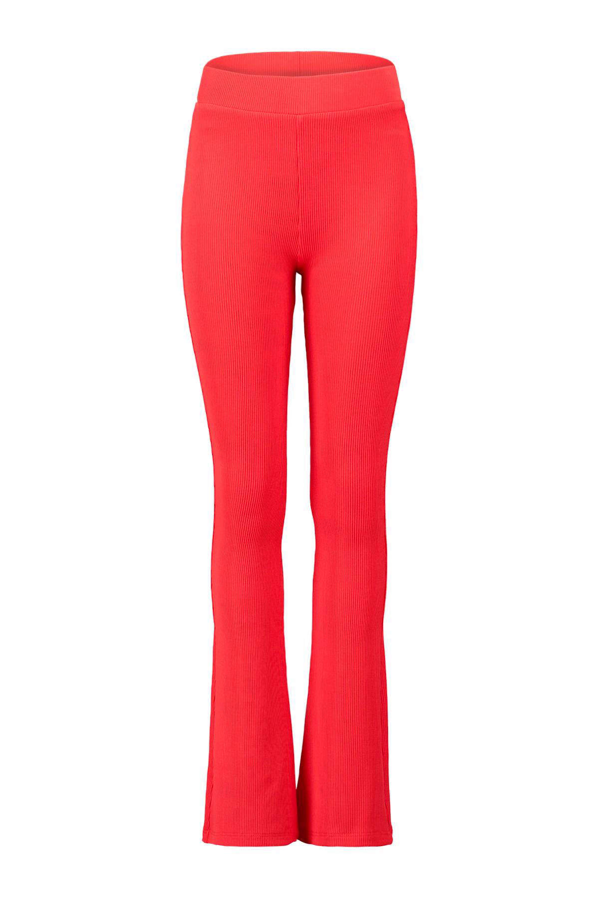 CoolCat flared legging rood | wehkamp