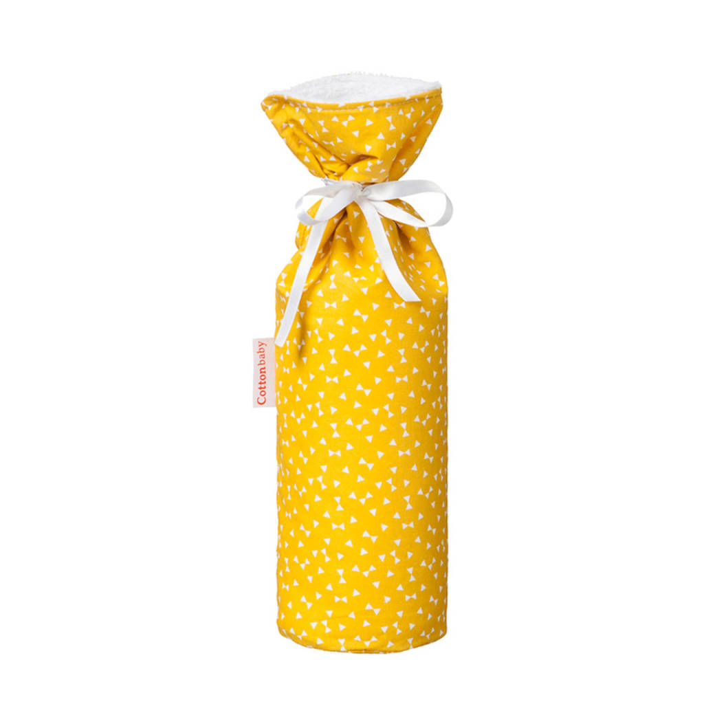 Cottonbaby kruikenzak geo okergeel, Okergeel