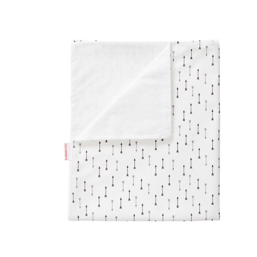 Cottonbaby dekenhoes ledikant pijltjes, Pijltjes