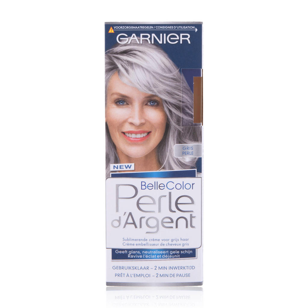 Garnier Nutrisse Perle d'Argent crème haarkleuring - grijs