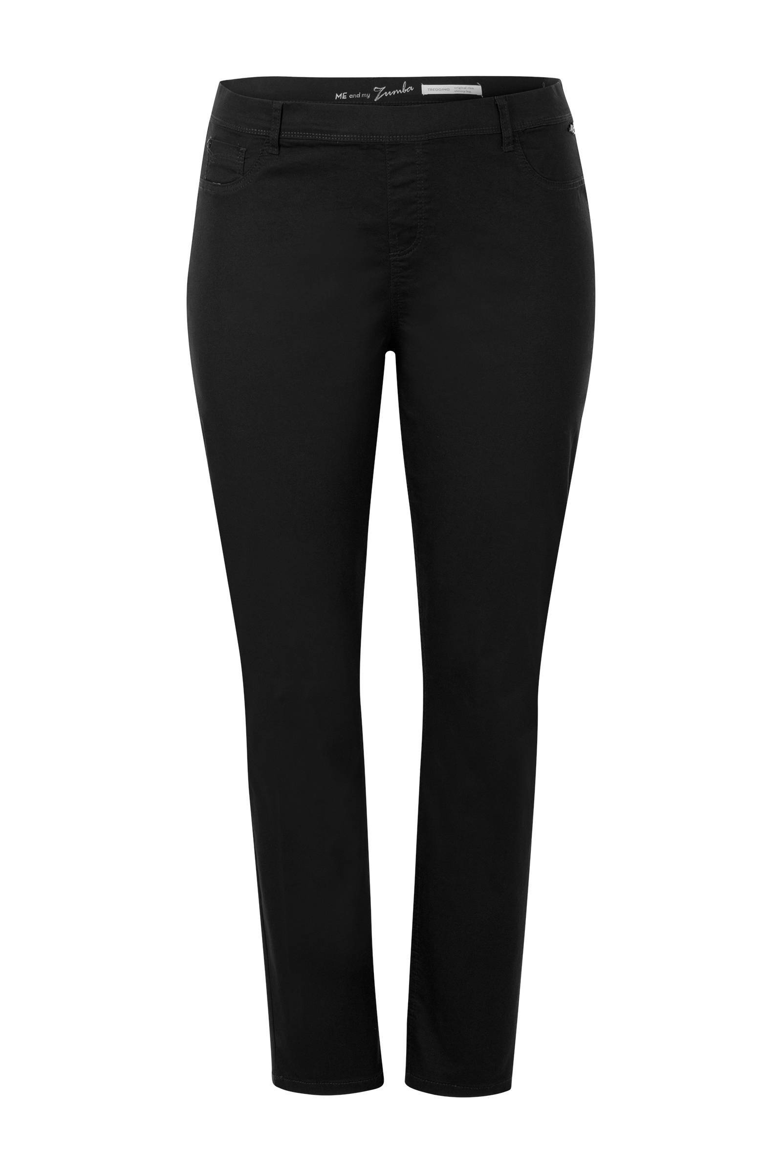 Miss Etam Plus slim fit tregging zwart | wehkamp