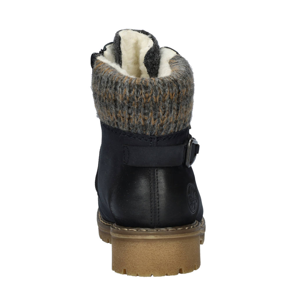 Donkerblauw Veterboots Rieker Rieker Veterboots Rieker Veterboots Donkerblauw Donkerblauw fZRwaqR