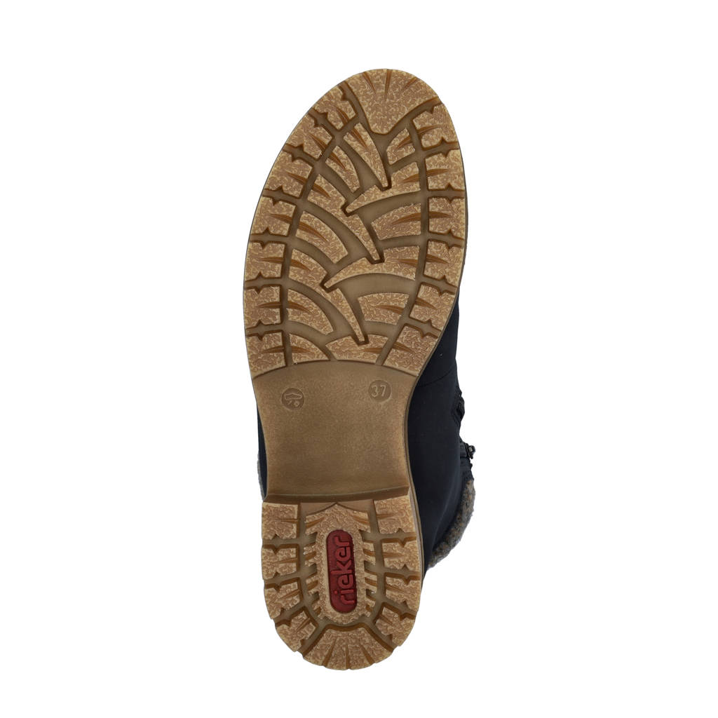 Donkerblauw Veterboots Rieker Rieker Veterboots Rieker Veterboots Donkerblauw Donkerblauw fZRwaqR