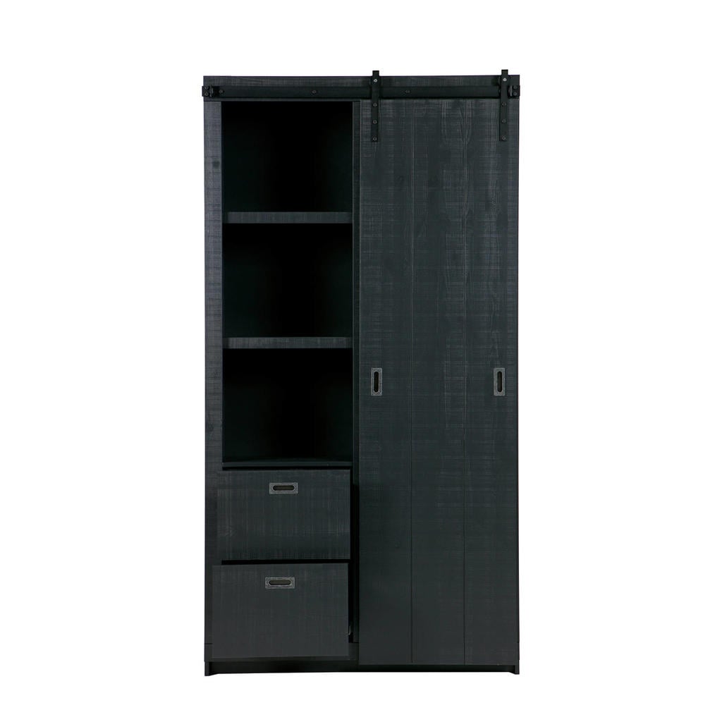 vtwonen vtwonen Barn Schuifdeurkast - Grenen - Dust - 230x122x37