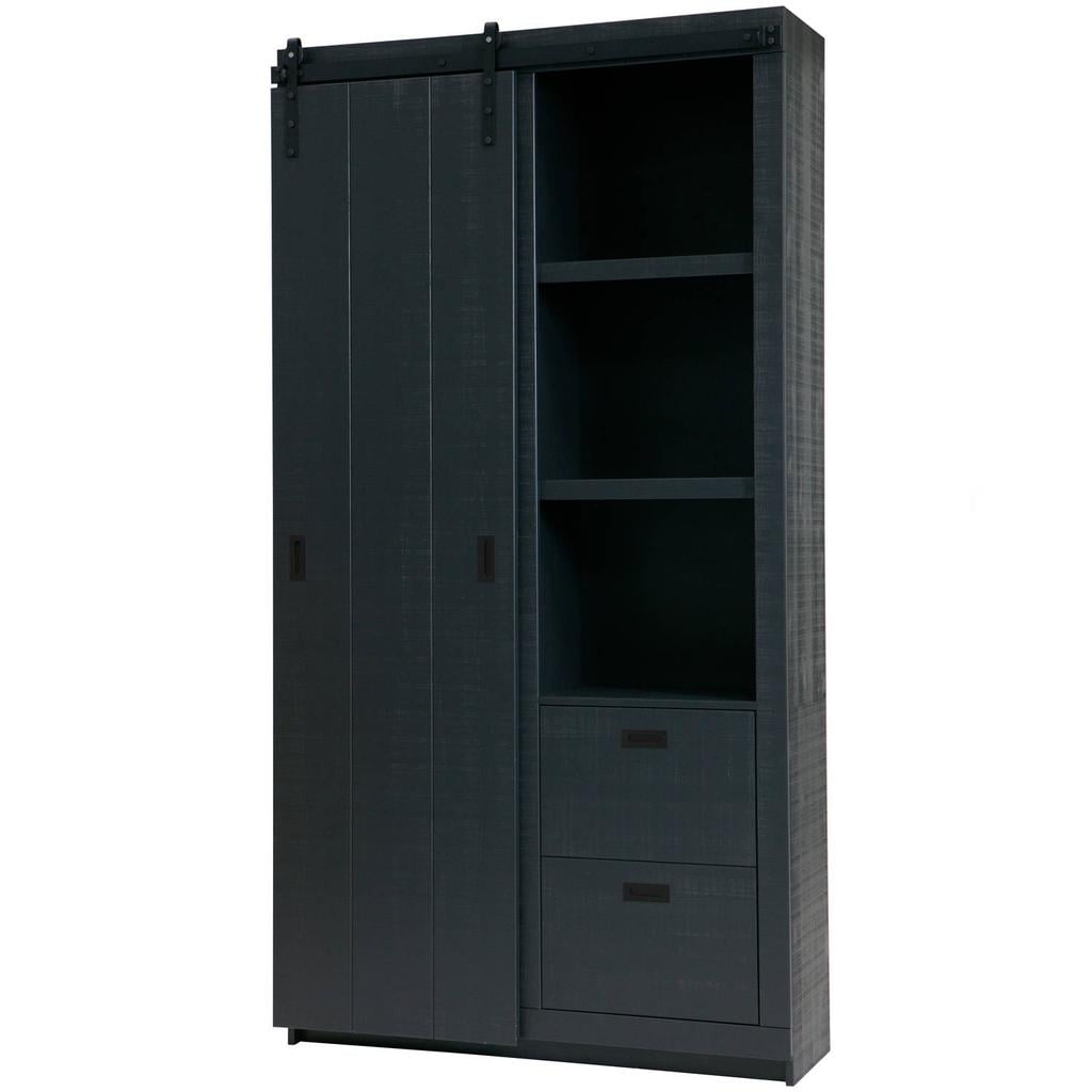 vtwonen Barn Schuifdeurkast - Grenen - Dust - 230x122x37