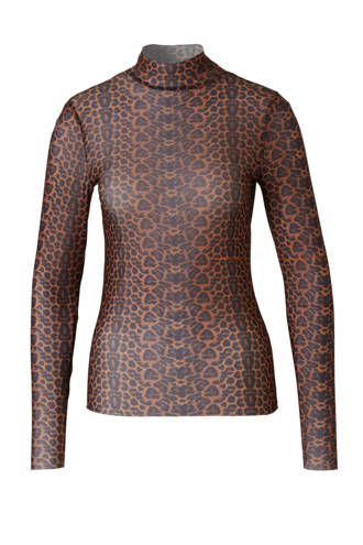 mesh top met panterprint