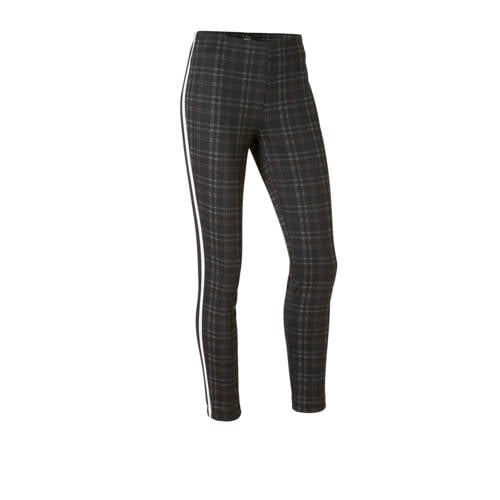 Only Geruite Broek Met Zij Strepen only kopen in de aanbieding