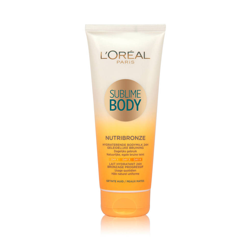 L'Oréal Paris Sublime Body Nutribronze hydraterende bodymilk - getinte huid