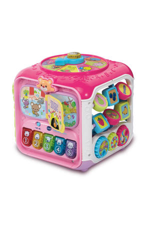Activiteitenkubus roze