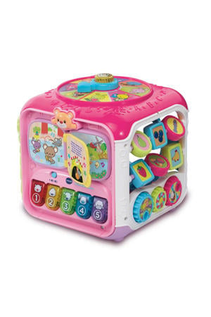 Activiteitenkubus roze
