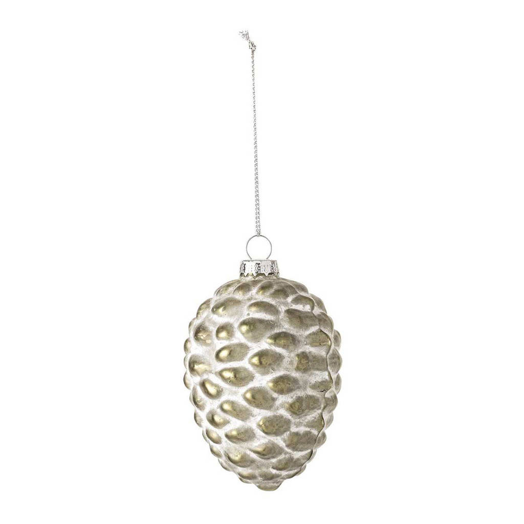 Bloomingville kersthanger dennenappel (9 cm), Groen