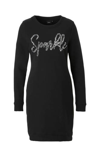sweatjurk met pailletten