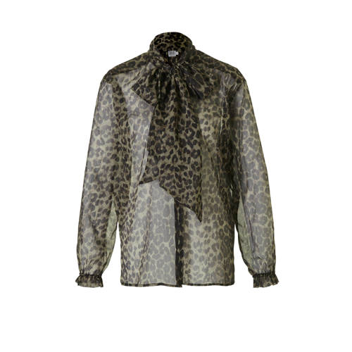 Saint Tropez Blouse Met Panterprint saint tropez kopen in de aanbieding Saint Tropez Blouse Met Panterprint saint tropez kopen in de aanbieding