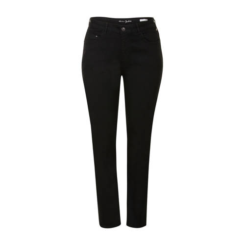 Miss Etam Plus Slim Fit Jeans Zwart miss etam kopen in de aanbieding