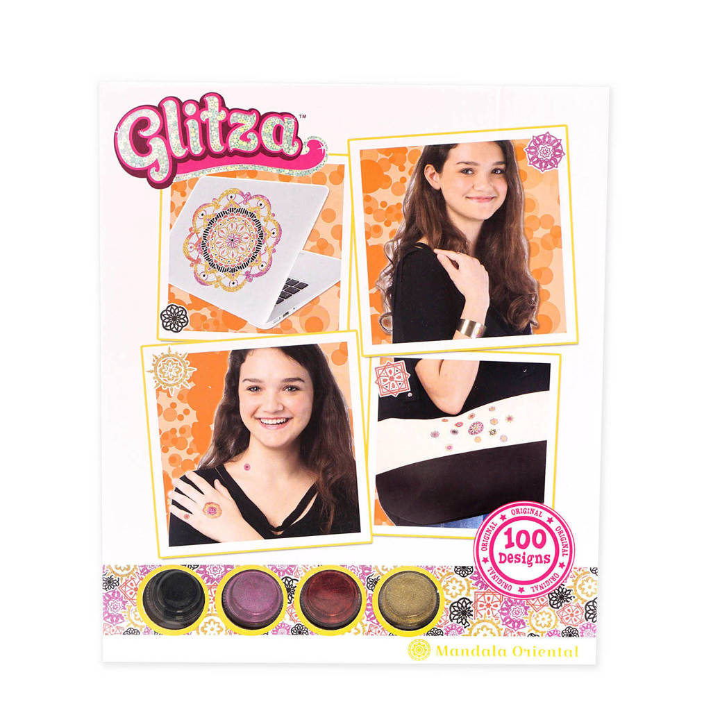 Glitza Mandala Oriental 100 stuks glittertattoos