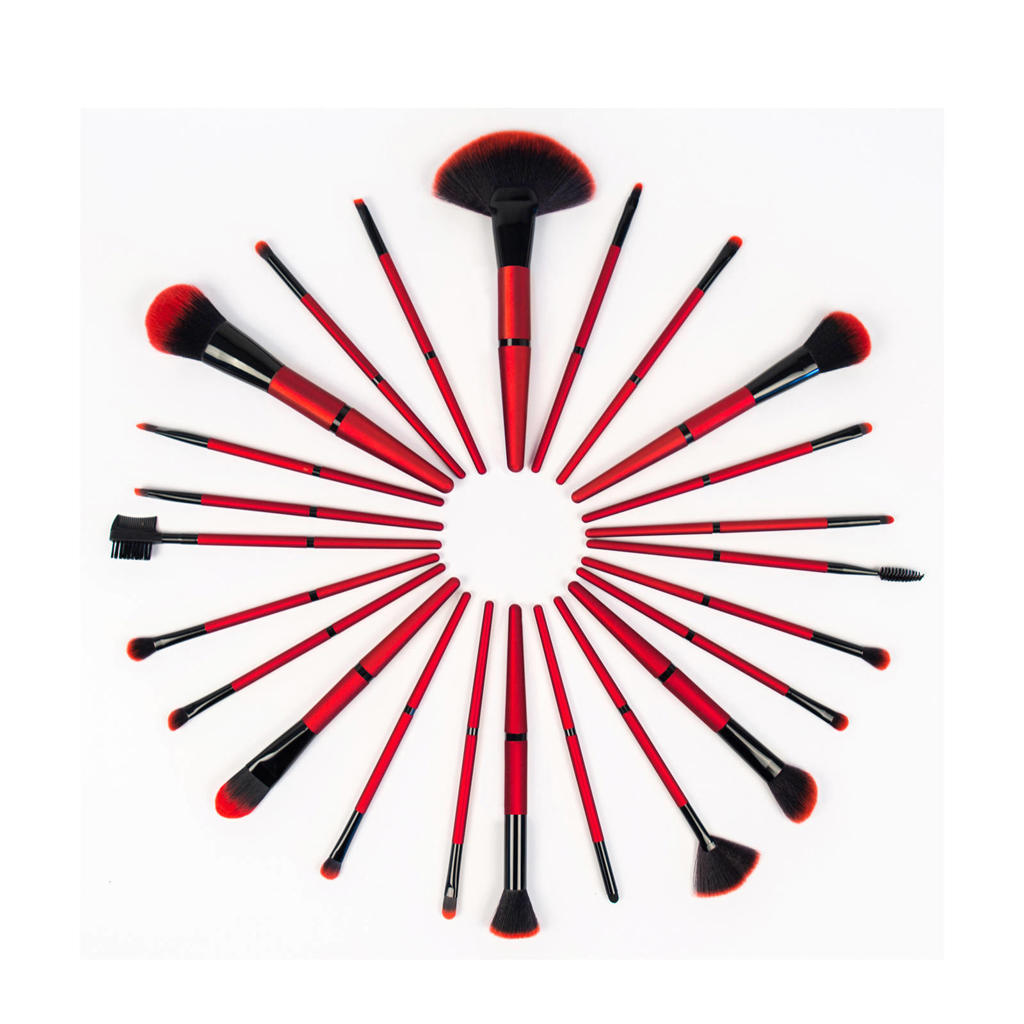 Rio Cosmetic Brush Set Sensual - 24 make-up kwasten