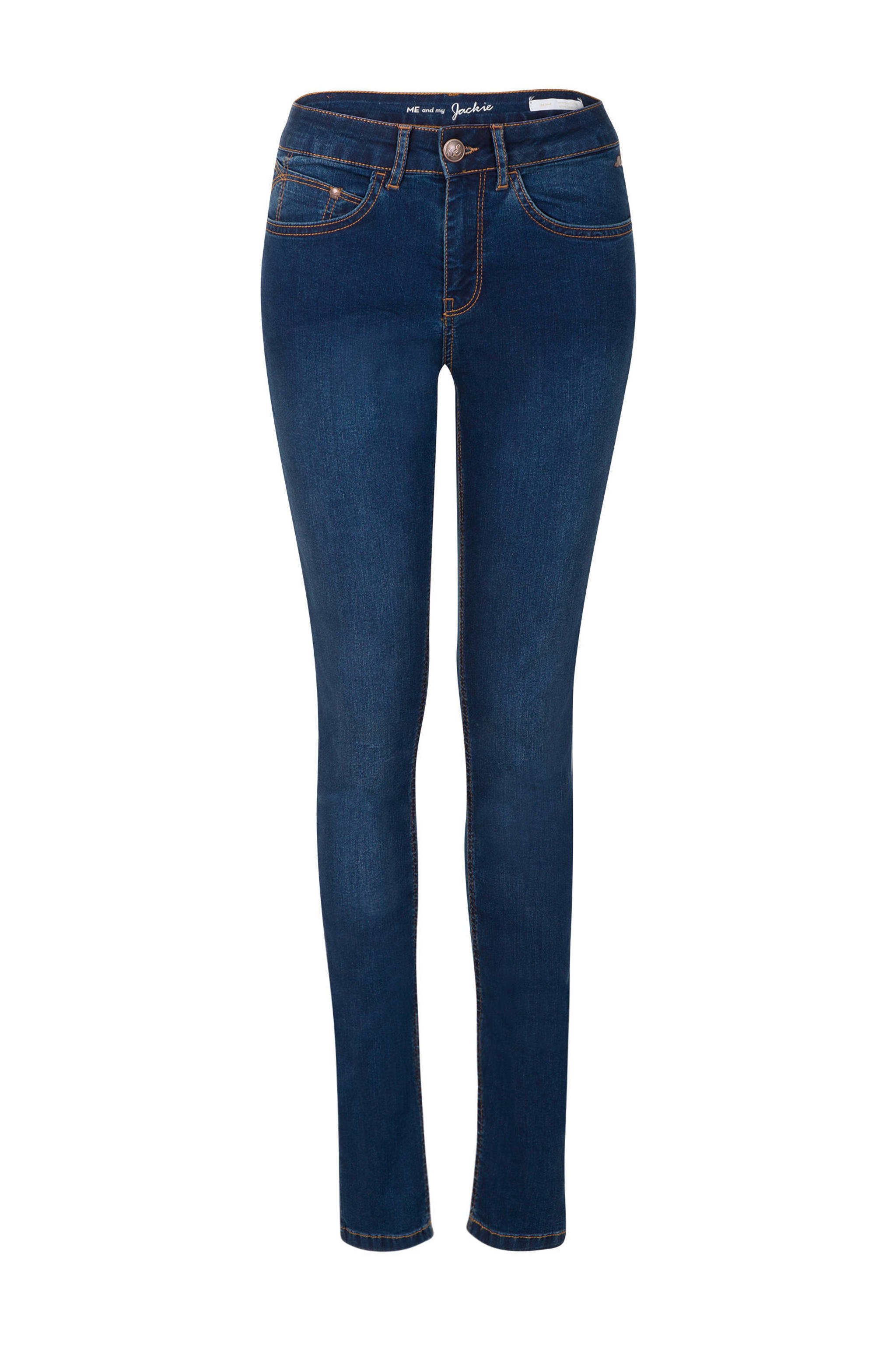 Miss Etam Regulier slim fit jeans Jackie 28 inch blauw wehkamp