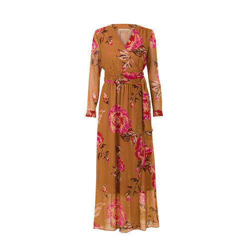 Steps Maxi Wikkeljurk Met Bloemenprint Bruin steps kopen in de aanbieding Steps Maxi Wikkeljurk Met Bloemenprint Bruin steps kopen in de aanbieding