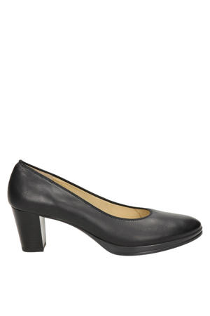 leren pumps zwart