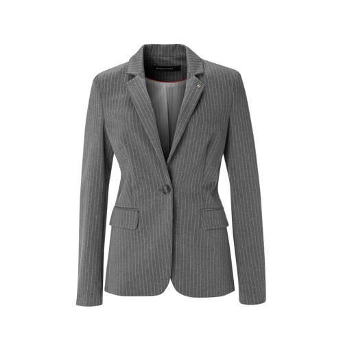 Expresso Blazer Josefien Met Krijtstreep Grijs expresso kopen in de aanbieding Expresso Blazer Josefien Met Krijtstreep Grijs expresso kopen in de aanbieding