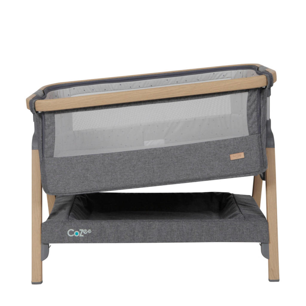 Tutti Bambini CoZee cosleeper wieg oak grijs wehkamp