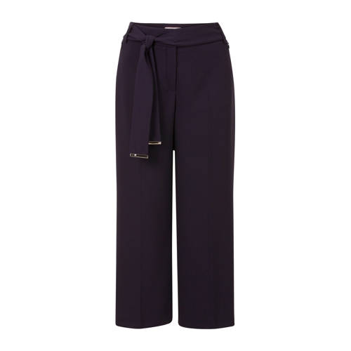 Promiss Culotte Straight Fit Donkerblauw promiss kopen in de aanbieding