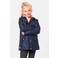 America Today unisex gevoerde winterjas Janet blauw
