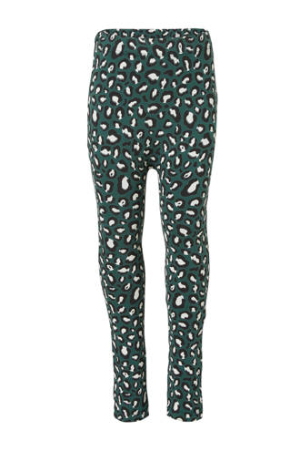 legging panterprint groen
