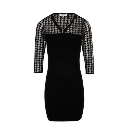 Morgan Jurk Met Kanten Details Zwart morgan kopen in de aanbieding