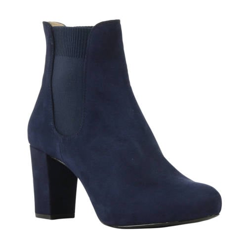 Unisa Suede Chelsea Boots Nurma Blauw unisa kopen in de aanbieding