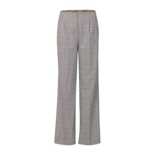 Steps Geruite Broek Met Wijde Pijpen Zwart steps kopen in de aanbieding Steps Geruite Broek Met Wijde Pijpen Zwart steps kopen in de aanbieding