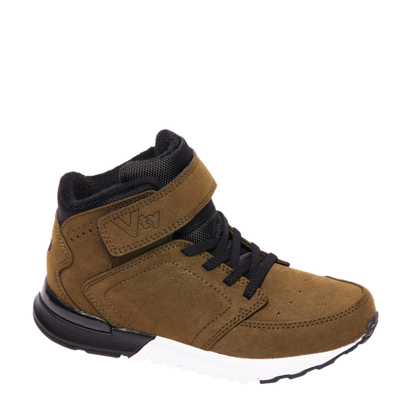 vanHaren Vty gevoerde sneakers groen | wehkamp