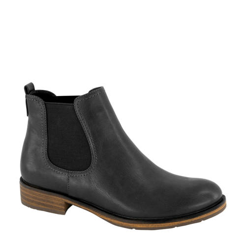 Vanharen Graceland Leren Chelsea Boots Zwart graceland kopen in de aanbieding