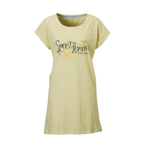 Esprit Women Bodywear Nachthemd Met Printopdruk Geel esprit kopen in de aanbieding